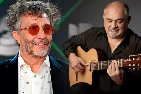 El cantante argentino expres� su gran aprecio al m�sico peruano, consider�ndolo