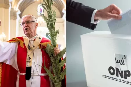 Cardenal Castillo llama a electores a votar "inspir�ndose en Jes�s" en estas Ele