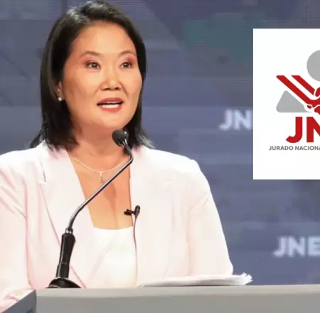 JNE confirma sanci�n a Fuerza Popular y Keiko Fujimori anuncia apelaci�n.