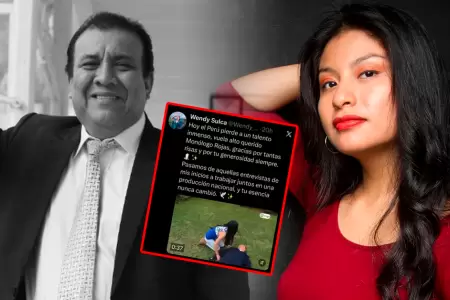 La cantante brind� un mensaje de disculpas por pol�mica despedida al humorista.