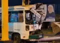 Cercado de Lima: C�ster se despista en la avenida Argentina y chofer resulta herido