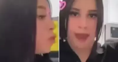 Influencer agrede a su hijo durante transmisi�n en vivo