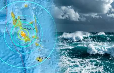 Terremoto 7.3 en Vanuatu: sin alerta de tsunami.