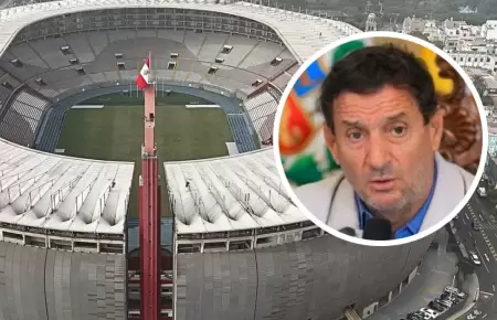 IPD respalda clausura del Estadio Nacional, asegura Renzo Reggiardo.