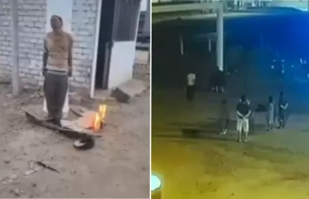 Vecinos amenazan con prender fuego a delincuentes en Anc�n