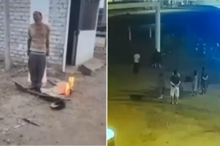 Vecinos amenazan con prender fuego a delincuentes en Anc�n