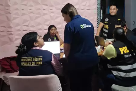 Rescatan a dos menores v�ctimas de explotaci�n sexual en La Victoria