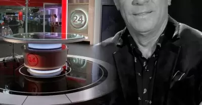 Fallece periodista y conductor de '24 Horas'.