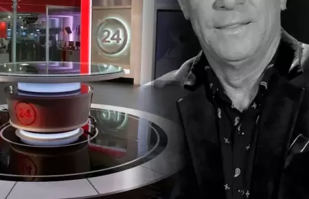 Fallece periodista y conductor de '24 Horas'.