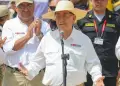 Presidente Balc�zar inspecciona trabajos de carretera Cutervo - Chiple: "Aqu� no va a haber m�s burocracia"
