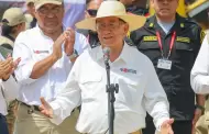 Presidente Balc�zar inspecciona trabajos de carretera Cutervo - Chiple: "Aqu� no va a haber m�s burocracia"