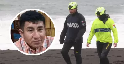 Familiares de pescador peruano desaparecido en Chile piden seguir con su b�squed