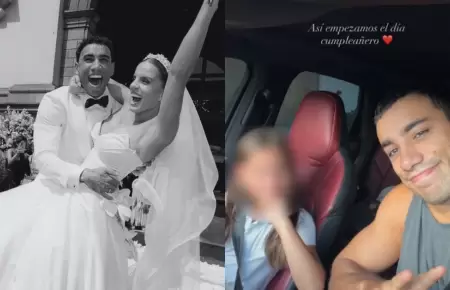 Said Palao celebra su cumplea�os sin Alejandra Baigorria