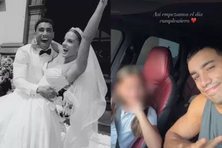 Said Palao celebra su cumplea�os sin Alejandra Baigorria