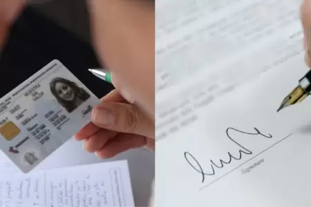 �Qu� debo presentar para cambiar mi firma en mi DNI?