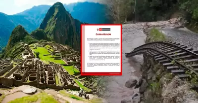 Visitantes y operadores tur�sticos enfrentan dificultades tras el huaico.