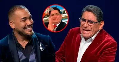 Carlos �lvarez imita a Alan Garc�a en pleno debate presidencial y desata reaccio