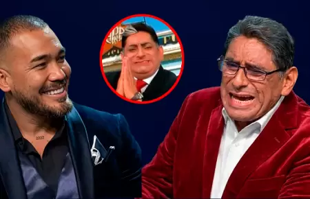 Carlos �lvarez imita a Alan Garc�a en pleno debate presidencial y desata reaccio