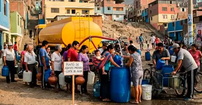 Sedapal: Corte de agua el 1 de abril.