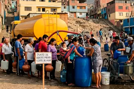 Sedapal: Corte de agua el 1 de abril.