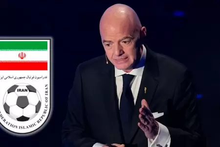 Gianni Infantino apuesta a que Ir�n juegue el Mundial FIFA.