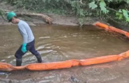 Reportan derrame de hidrocarburos en Amazonas