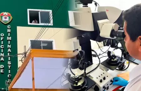 Inauguran laboratorio de criminal�stica en La Libertad