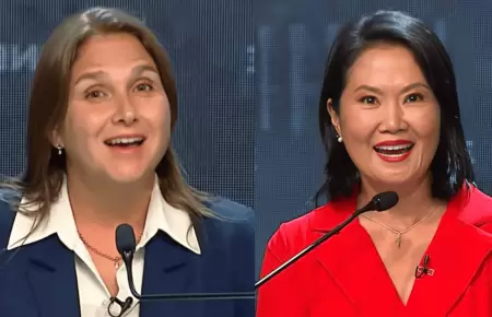Marisol P�rez Tello confront� a Keiko Fujimori en el debate presidencial 2026