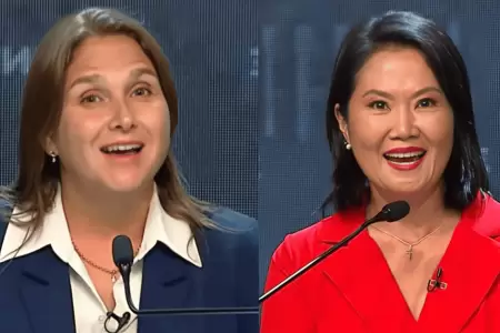Marisol P�rez Tello confront� a Keiko Fujimori en el debate presidencial 2026