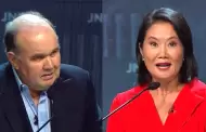 Keiko Fujimori a Rafael L�pez Aliaga: "La mayor�a quiere que usted y yo vayamos a segunda vuelta"