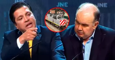 El candidato por Progresemos lanzo fuertes cr�ticas durante su propuesta de mode