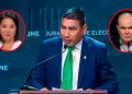 Charlie Carrasco llama "lacras" a Keiko Fujimori y Rafael L�pez Aliaga en debate presidencial