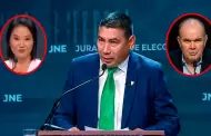Charlie Carrasco llama "lacras" a Keiko Fujimori y Rafael L�pez Aliaga en debate presidencial