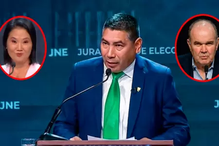 Charlie Carrasco mostr� su repudio hacia la corrupci�n.