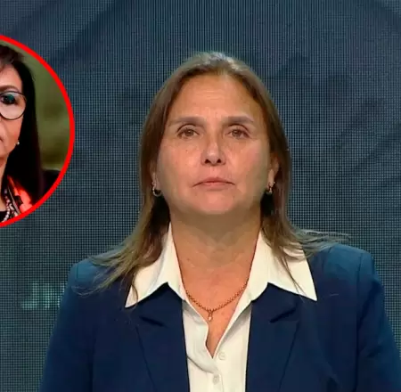 Intervenci�n de Marisol P�rez Tello durante el bloque ciudadano del debate presi