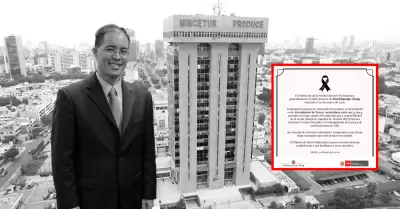 El Ministerio de la Producci�n anunci� las condolencias a trav�s de sus redes so