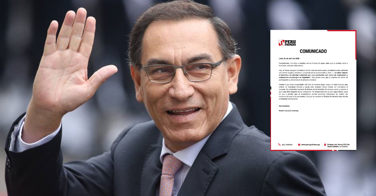 Martín Vizcarra exige su 