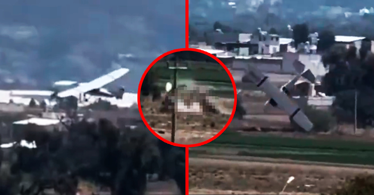 Trágico accidente aéreo: Avioneta se estrella tras despegar y deja 4 personas fallecidas