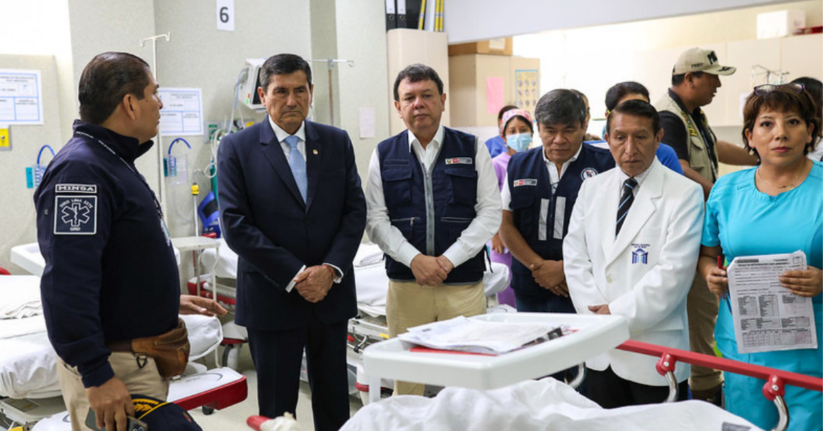 Tras muerte de hincha y heridos en Matute: Gobierno garantizó atención médica integral a víctimas