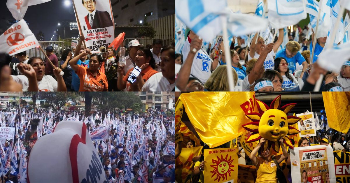 Conoce aqu� las fechas de los m�tines finales de los candidatos presidenciales