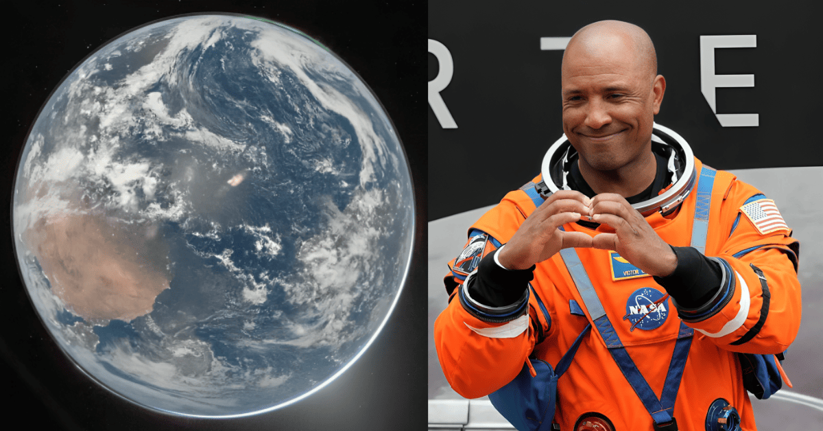Victor Glover, piloto de la misión Artemis II, mandó un emotivo mensaje a la humanidad: 