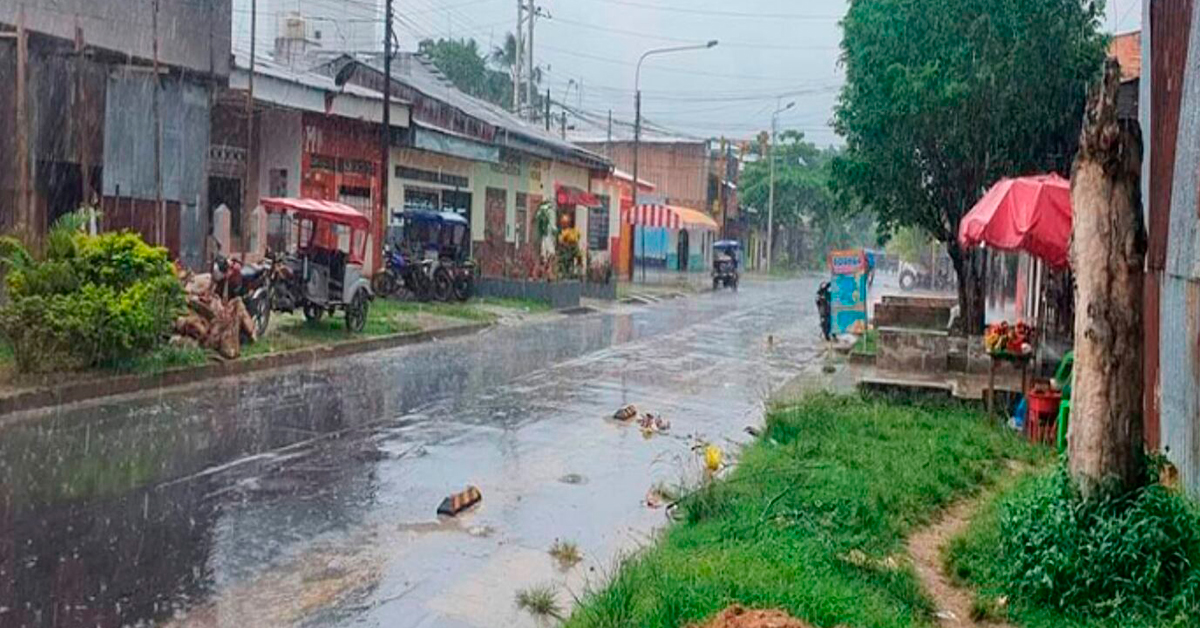 Senamhi emite alerta por lluvias intensas en 65 provincias del Perú durante las próximas 48 horas