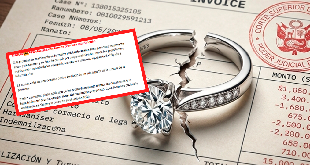 Basado en art�culo 240 del C�digo Civil peruano.