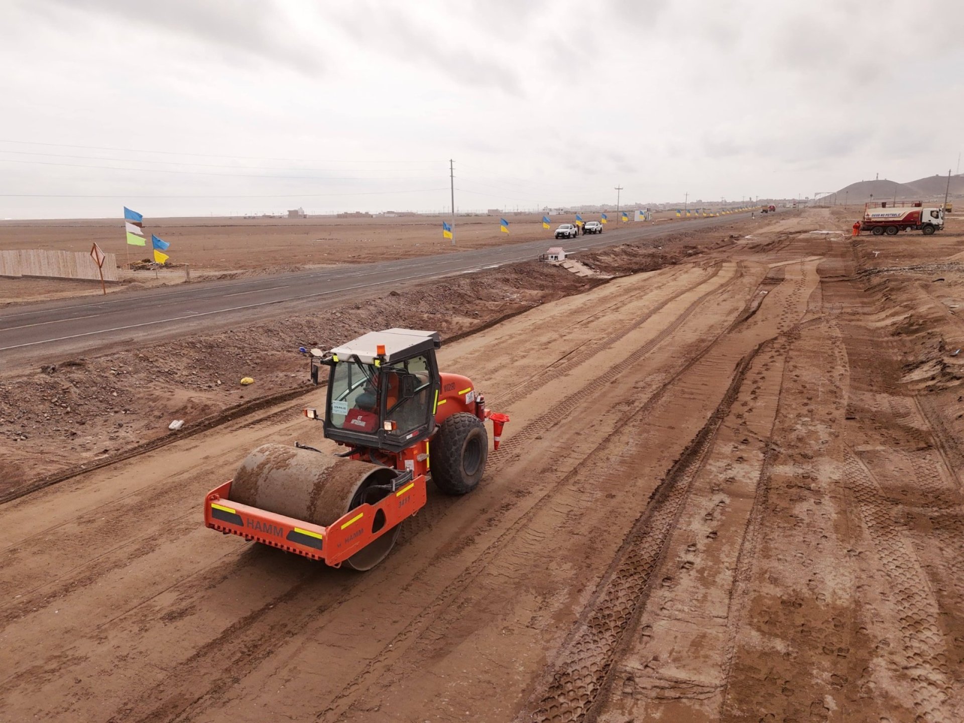 Solicitan informe por presunto uso indebido de agua poblacional en obra de la doble vía Tacna - Boca del Río