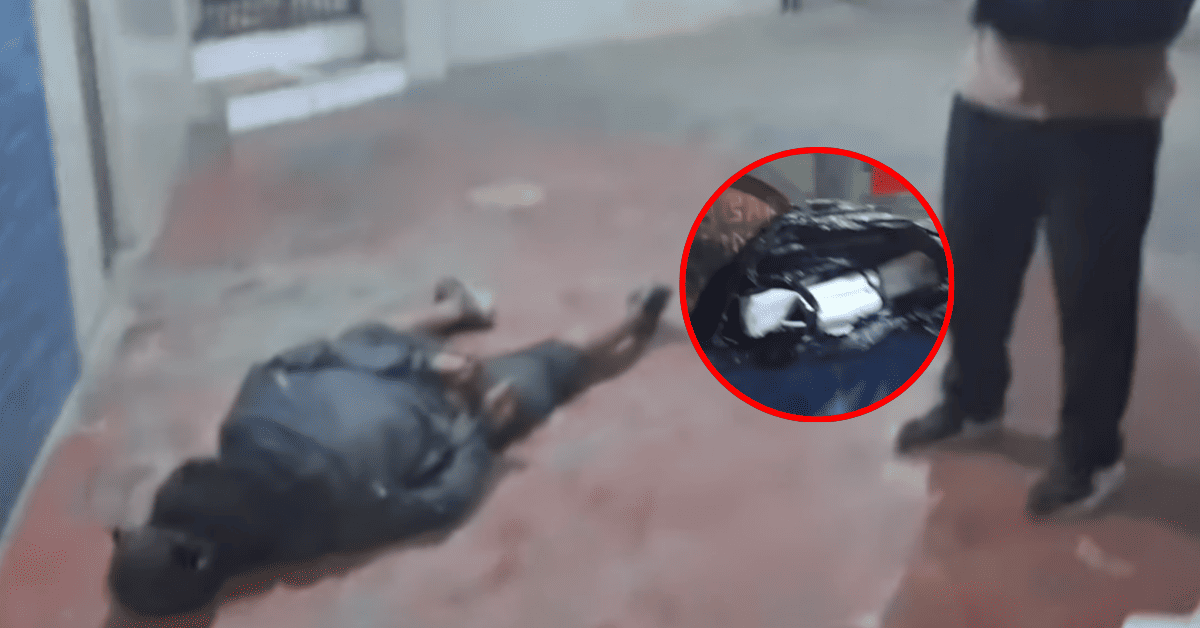 El Agustino: Policía Nacional capturó a extorsionador cuando dejaba explosivo en el frontis de un hotel