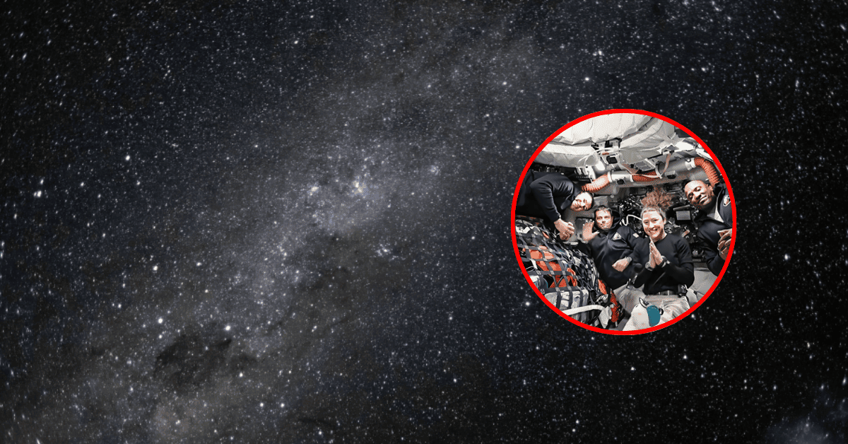 NASA publica impresionante fotografía de La Vía Láctea captada por astronautas de Artemis II: "Cielo lleno de estrellas"