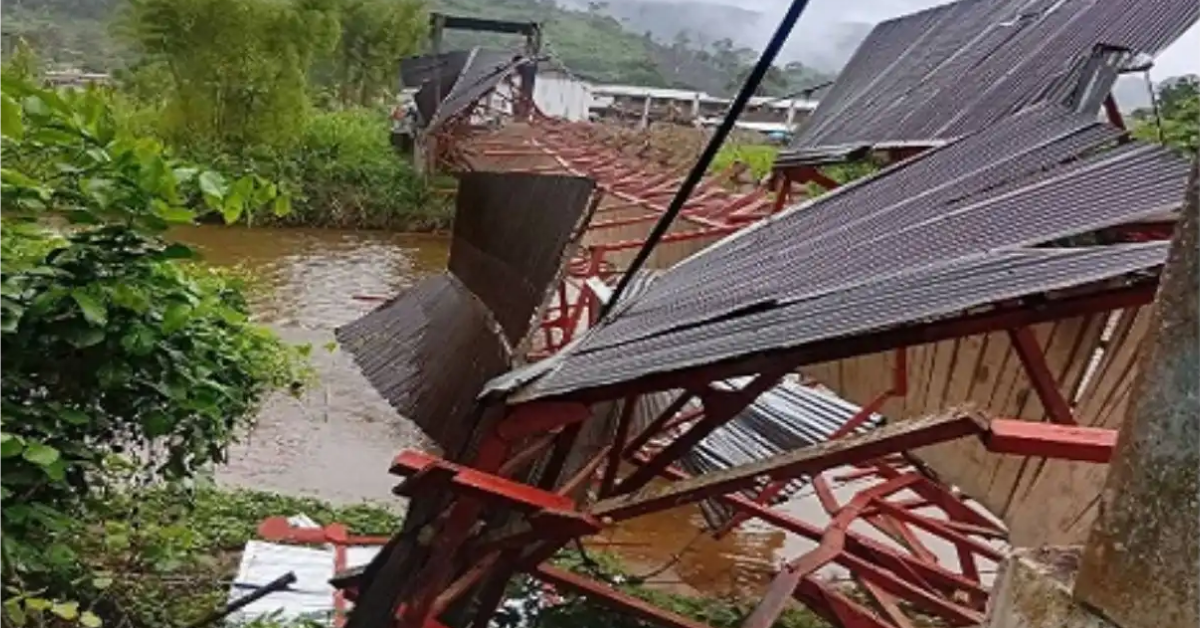 Amazonas: Colapso de puente colgante deja incomunicada a comunidad y desata pedido de ayuda