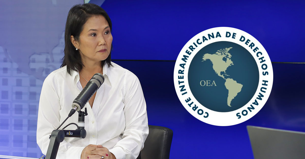 Keiko propone jueces sin rostro y salir de la Corte IDH para luchar contra la criminalidad: 