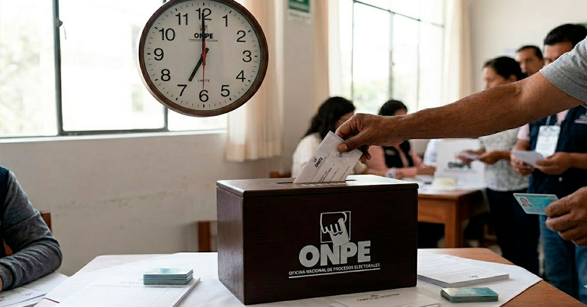 Elecciones 2026: ¿A qué hora abrirán los locales de votación y hasta qué hora podrás votar el 12 de abril?