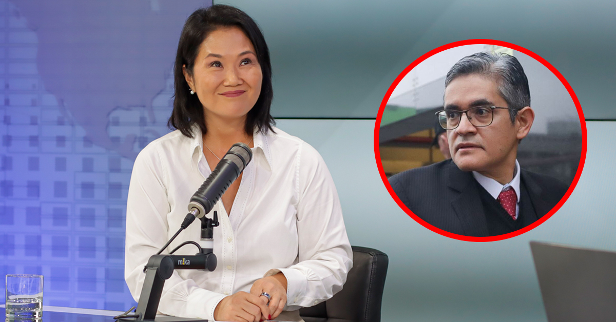 Keiko Fujimori sobre José Domingo Pérez y su defensa a Pedro Castillo: "Hay un fiscal que hoy se ha declarado como operador político"